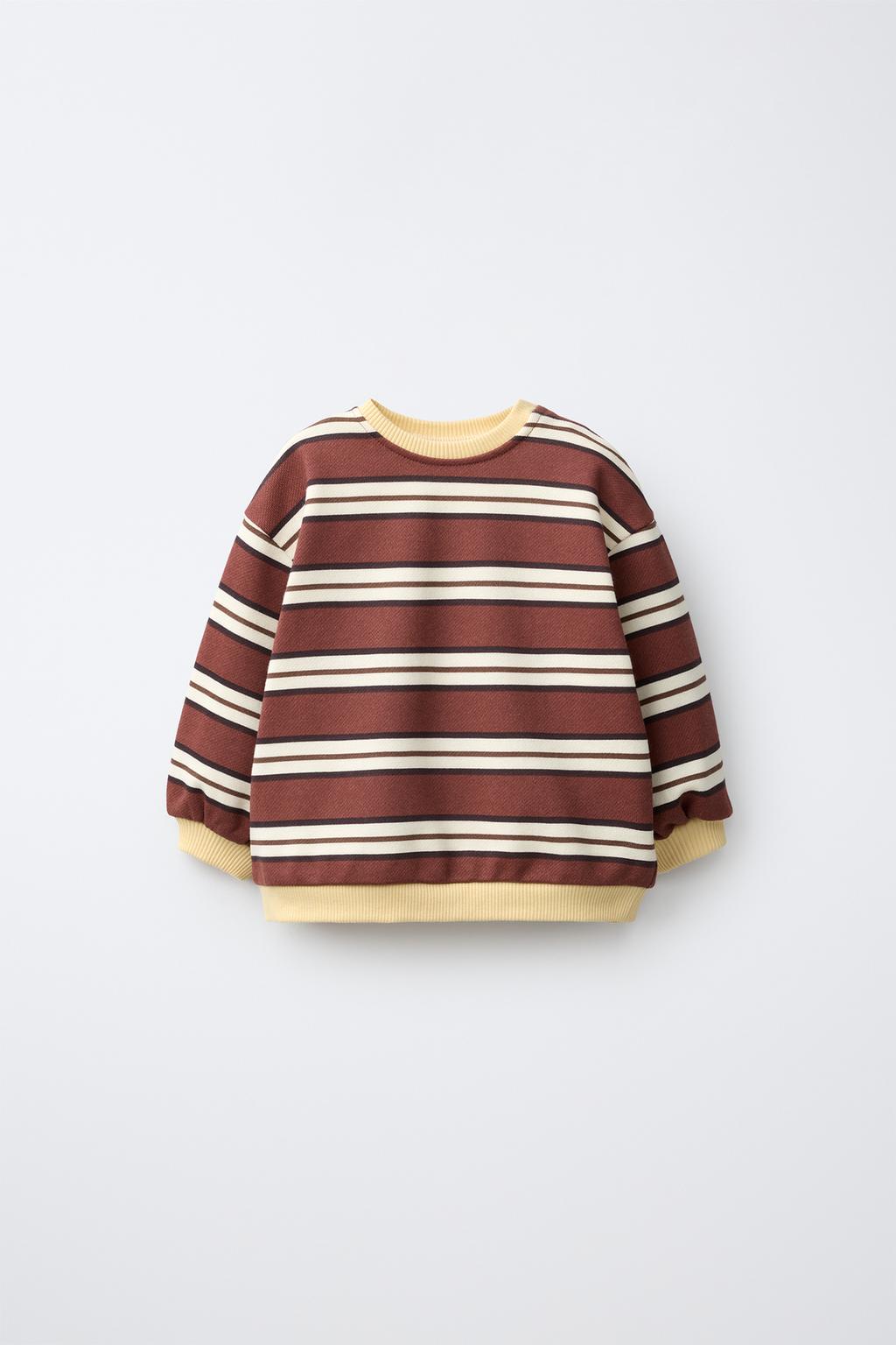 STRIPED SWEATSHIRT