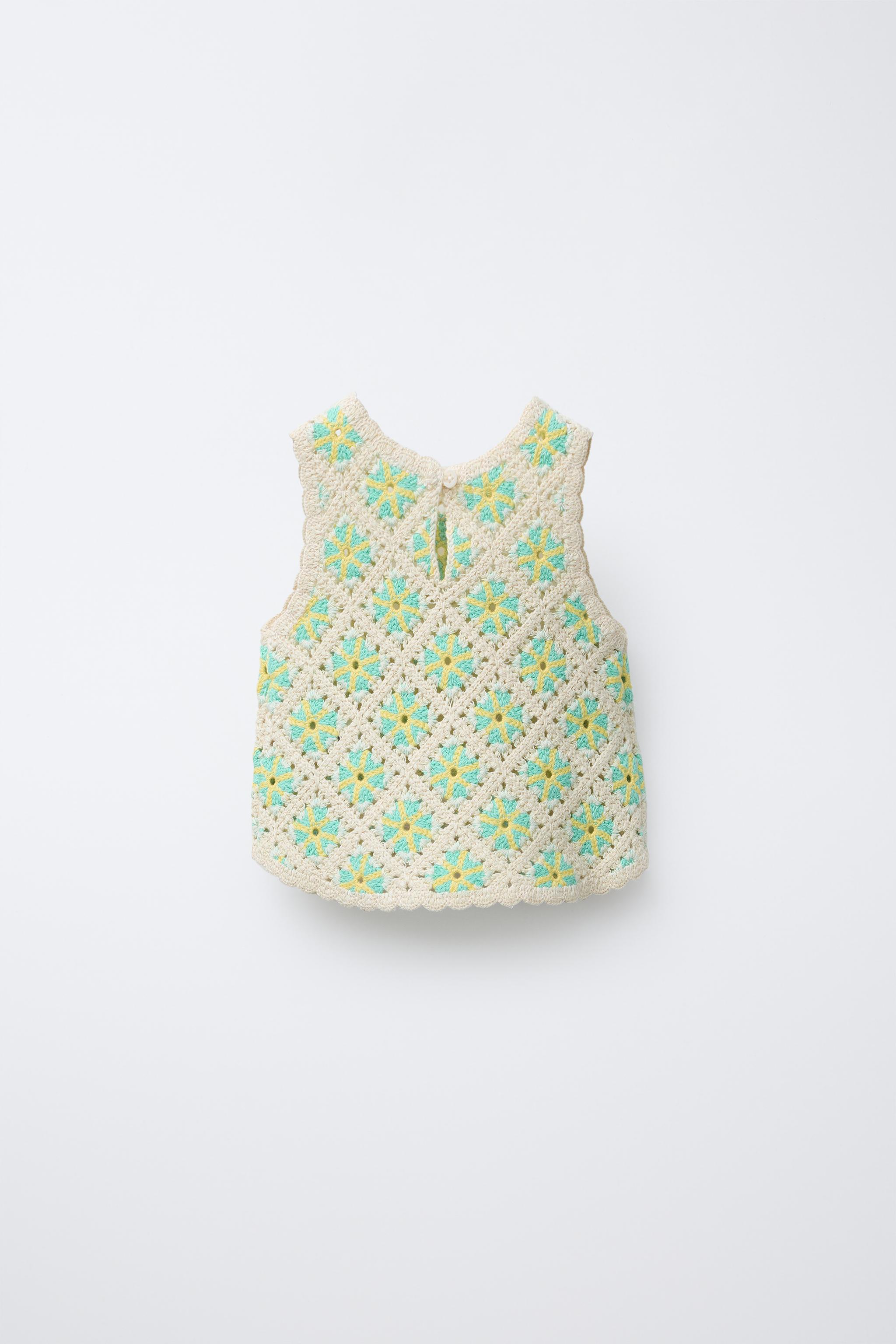 ○pollueloo様専用○ZARA キッズ クロシェニット セットアップ