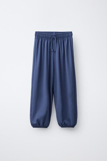 BALLOON TROUSERS - Blue by Zara