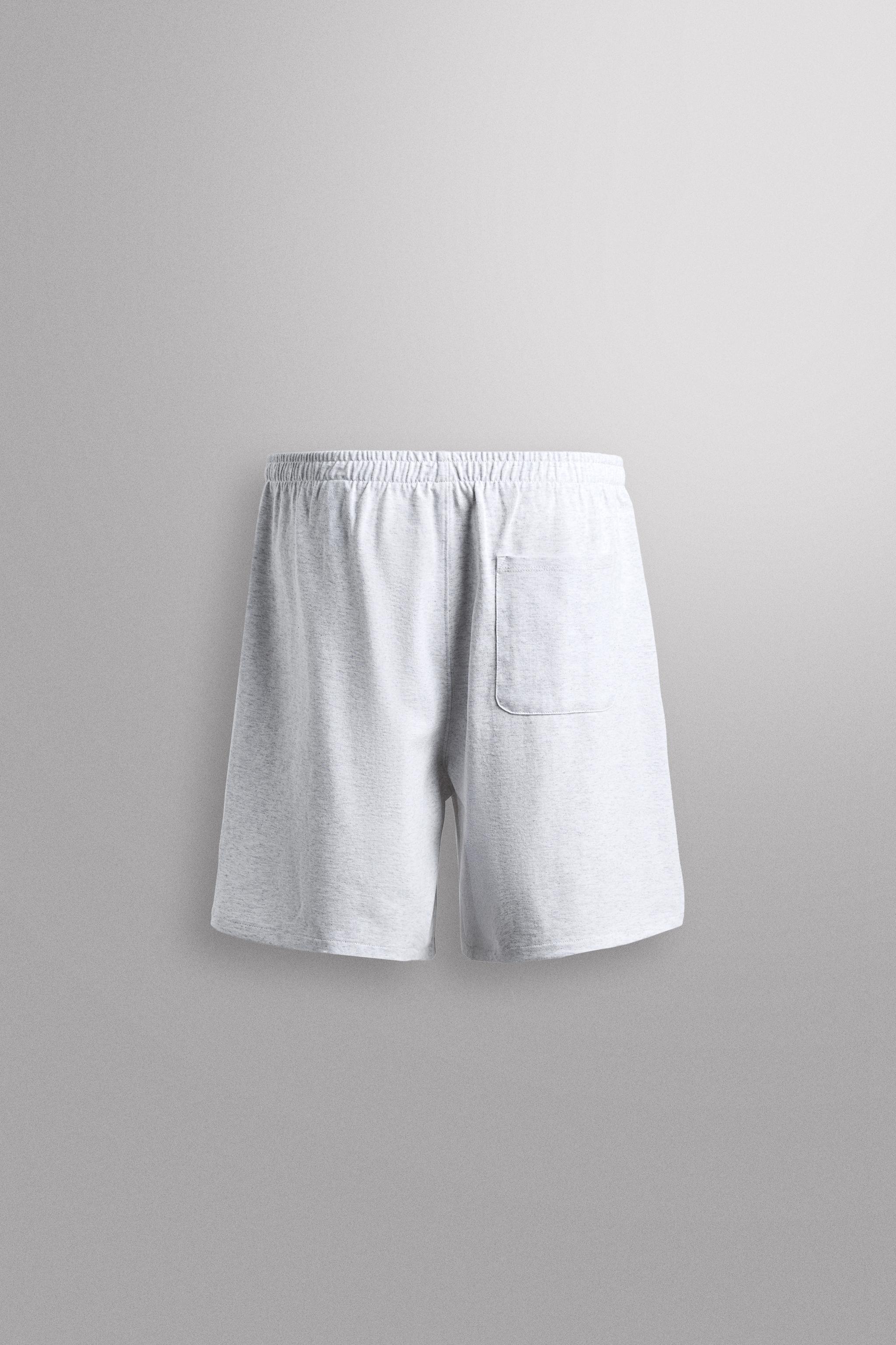 9" COTTON SWEATSHORTS