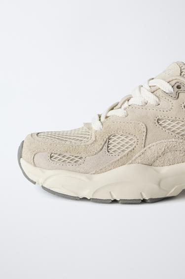 MULTI-PIECE TRAINERS - Sand Brown by Zara - Image 3