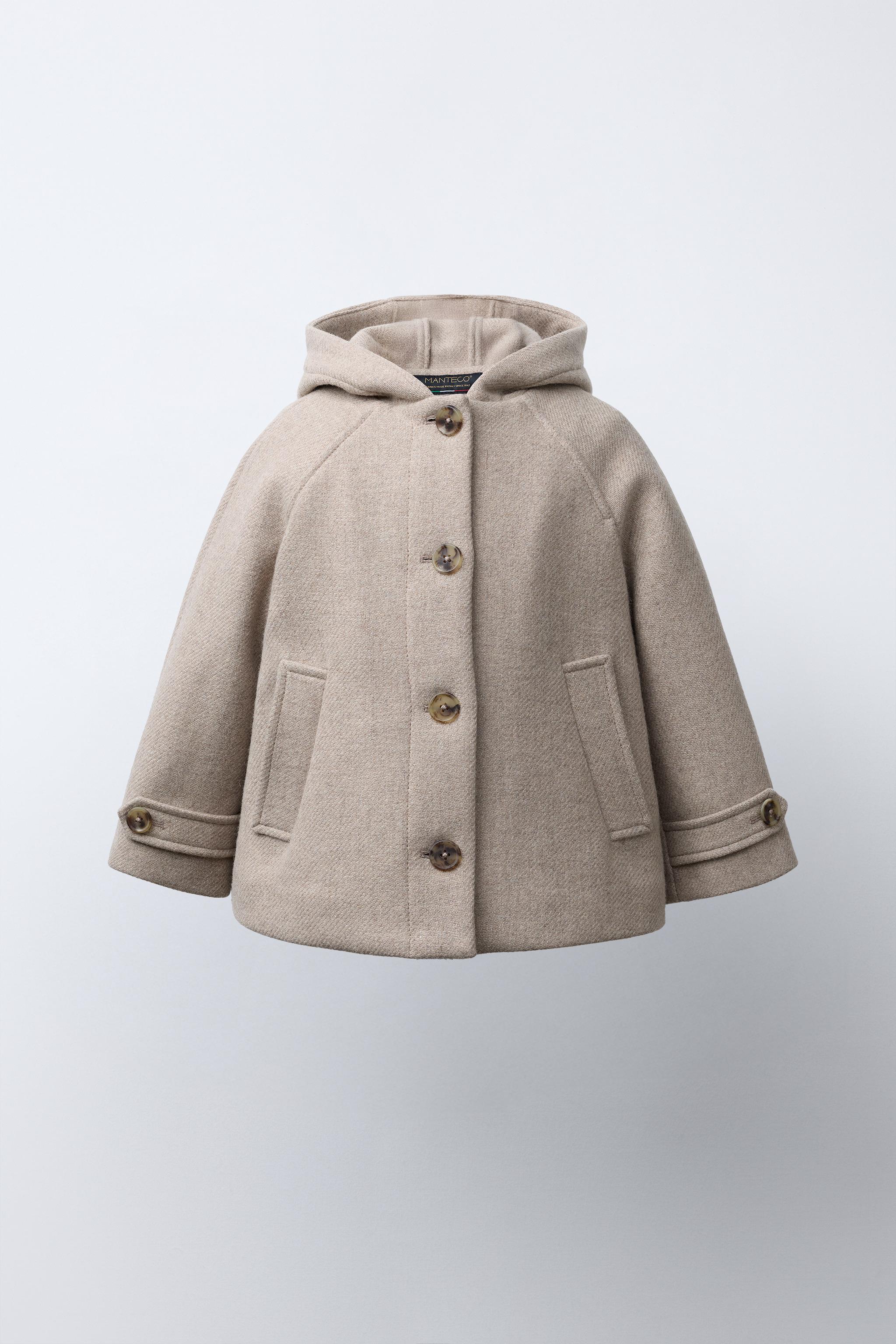 HOODED DUFFEL COAT WITH WOOL MANTECO ®