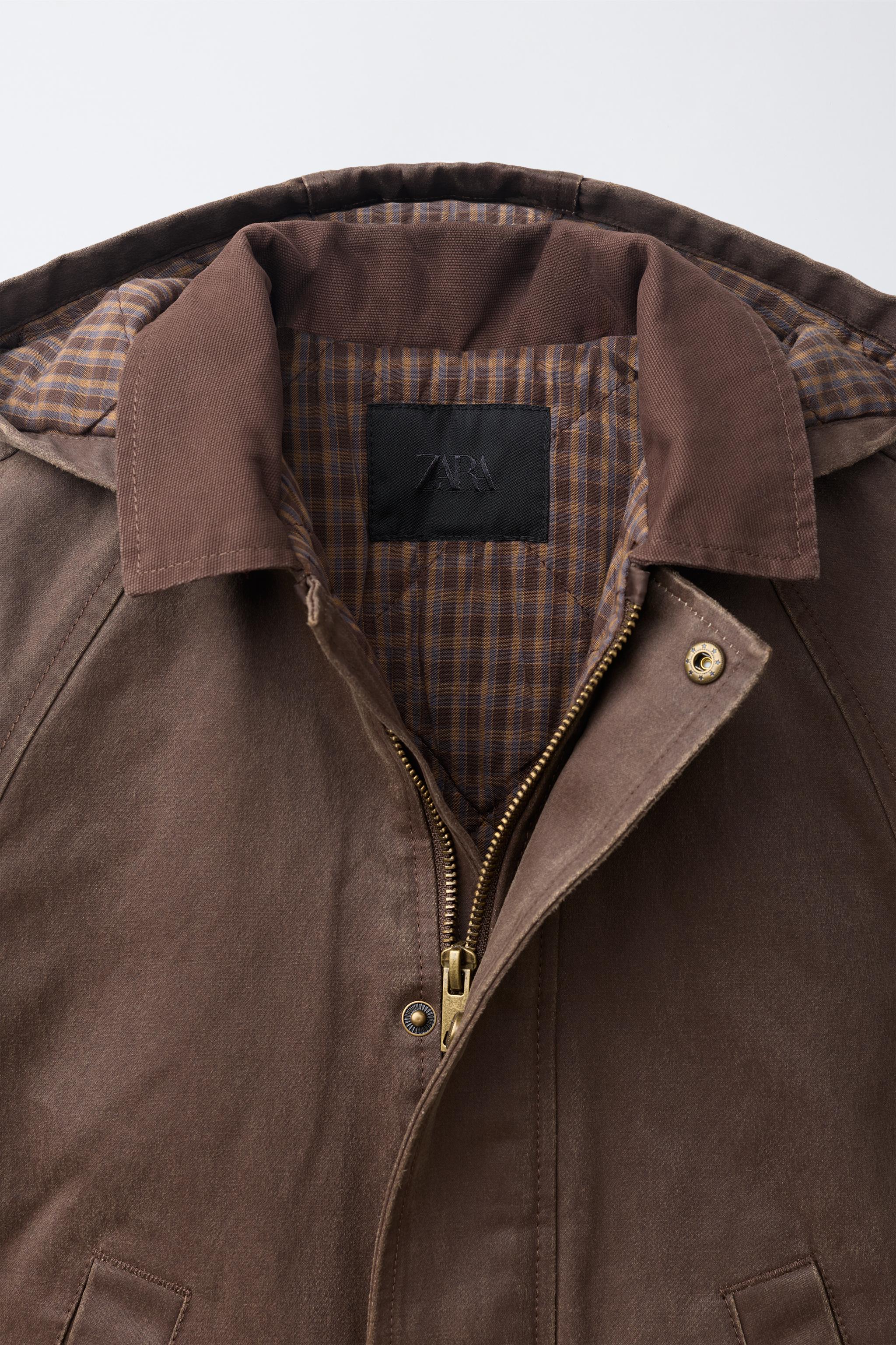 WAXED HOODIE JACKET