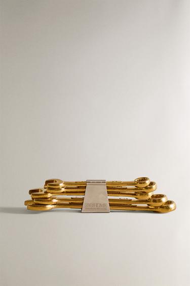 SET OF 5 COMBINATION WRENCHES - Golden by Zara - Image 3