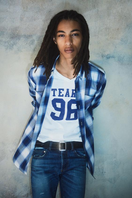 CHECK SHIRT BOBBY GILLESPIE X ZARA