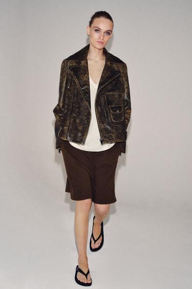 SHORT LONG RUSTIQUE - Chocolat de Zara - Image 0