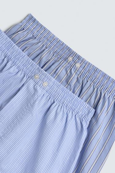 PACK DE 2 BOXERS EN POPELINE COMBINÉE - divers de Zara - Image 2