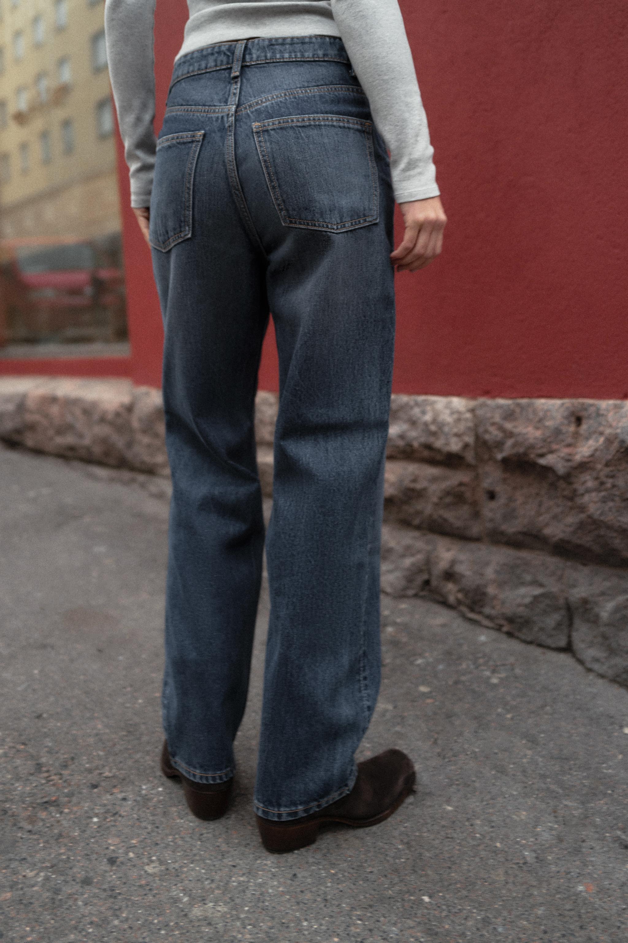 JEAN TRF MOM FIT TAILLE HAUTE