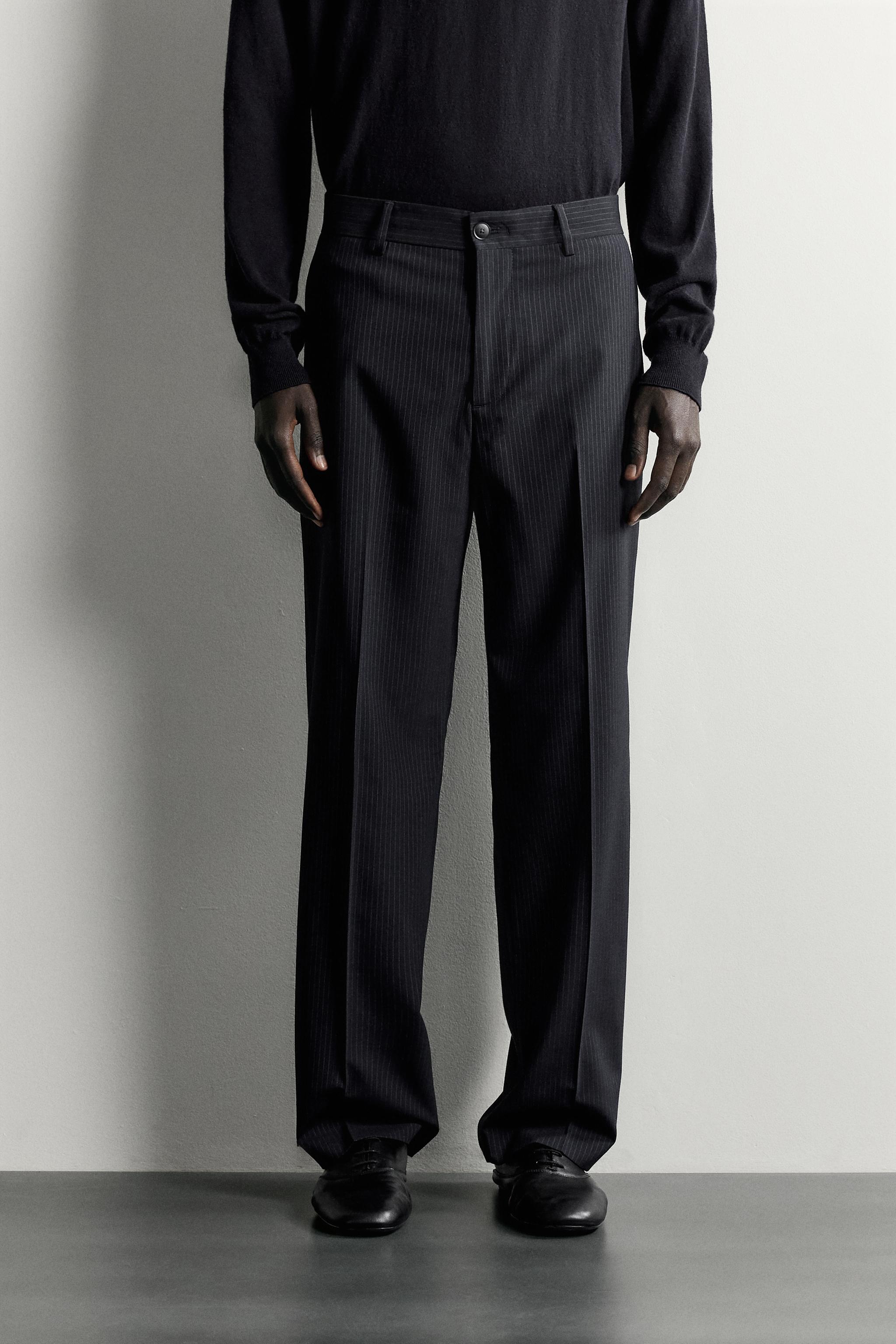 PANTALON DE COSTUME À RAYURES TENNIS