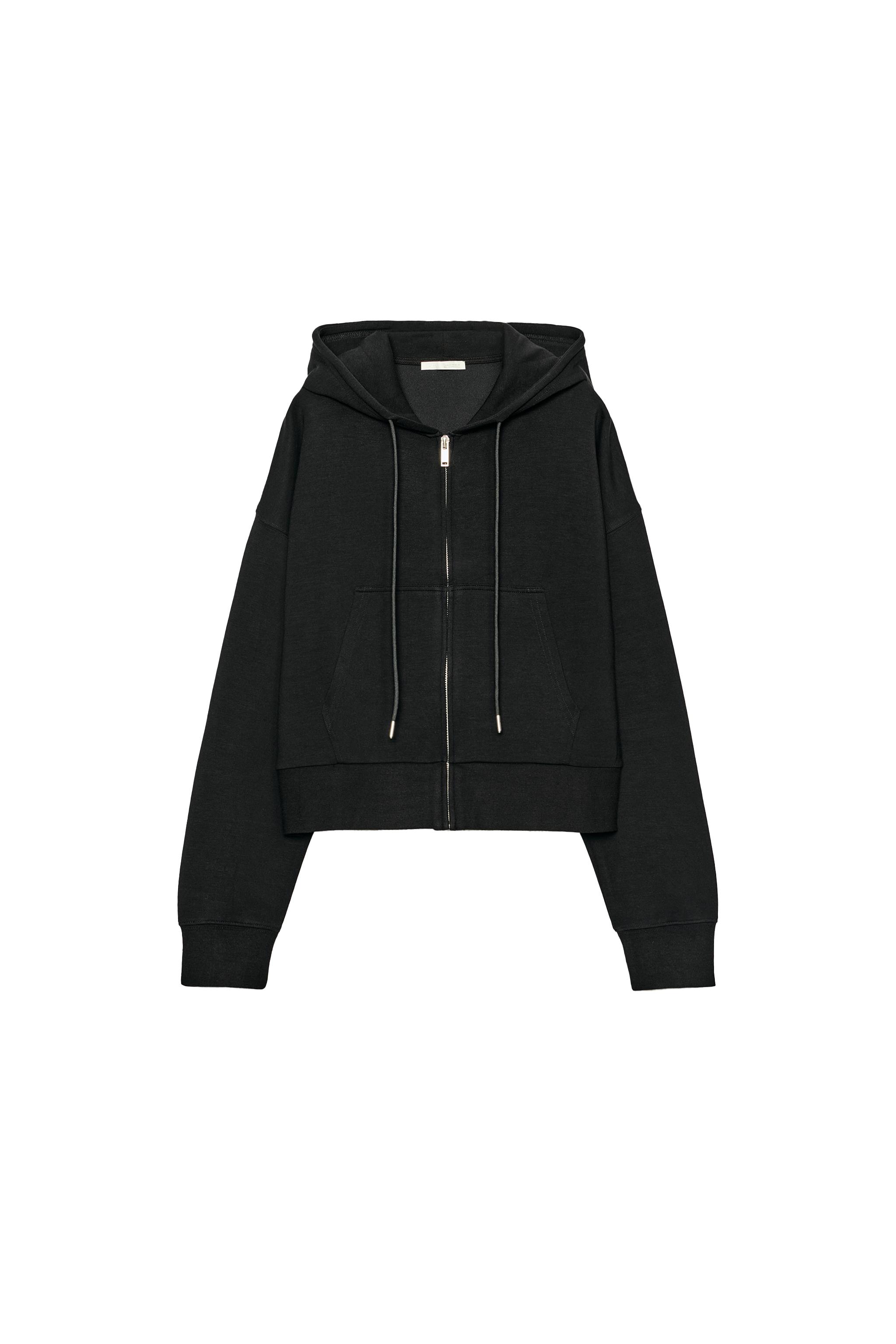 INTERLOCK HOODED SWEATSHIRT