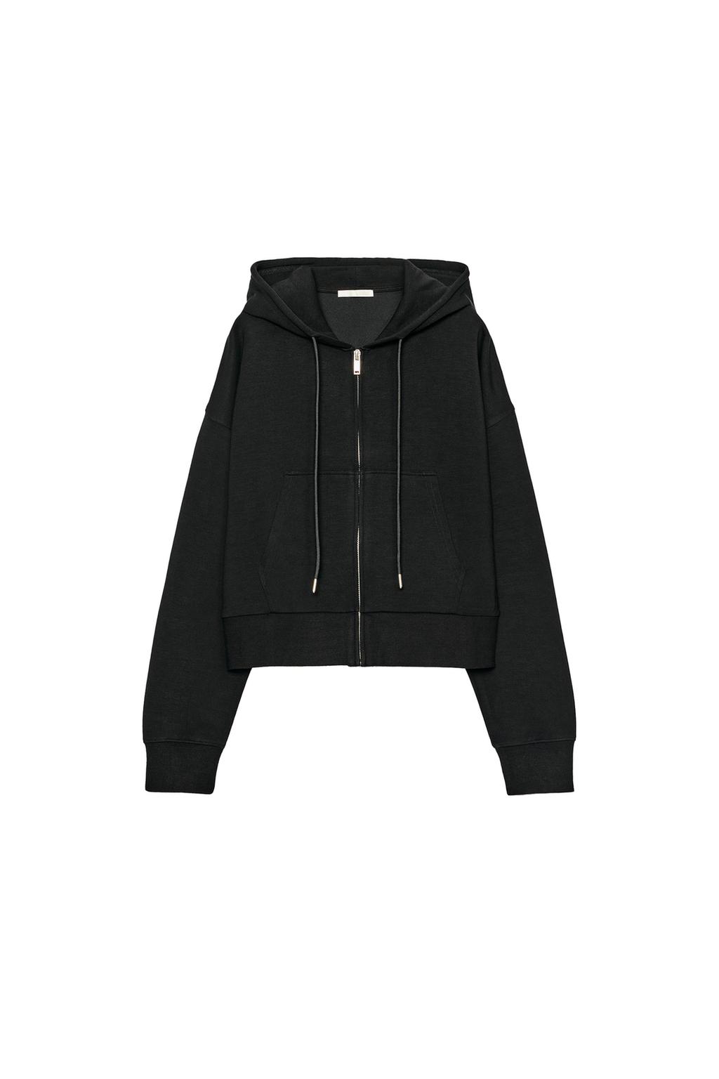 Interlock Hoodie - Black by Zara