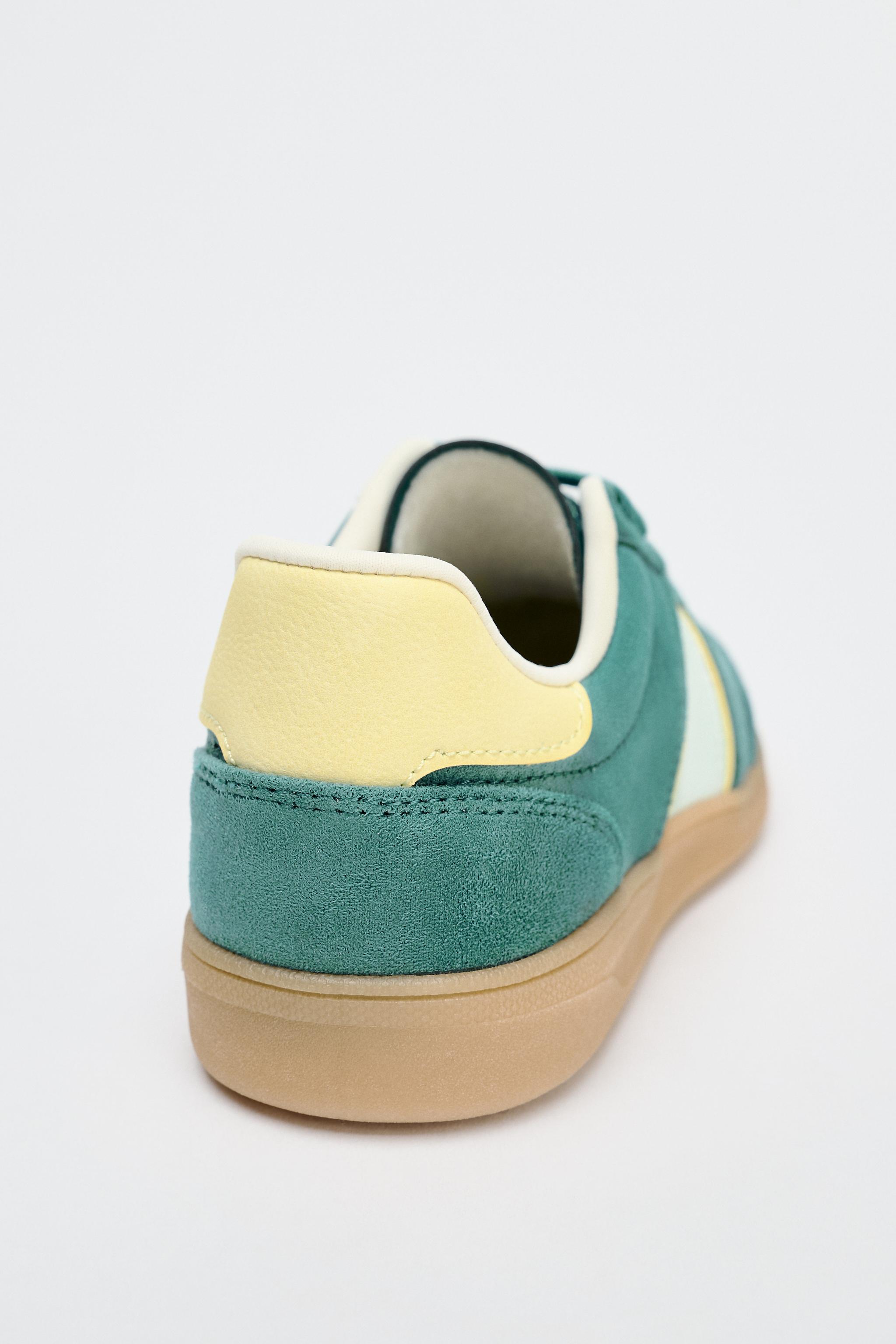 SNEAKERS - Green | ZARA Canada