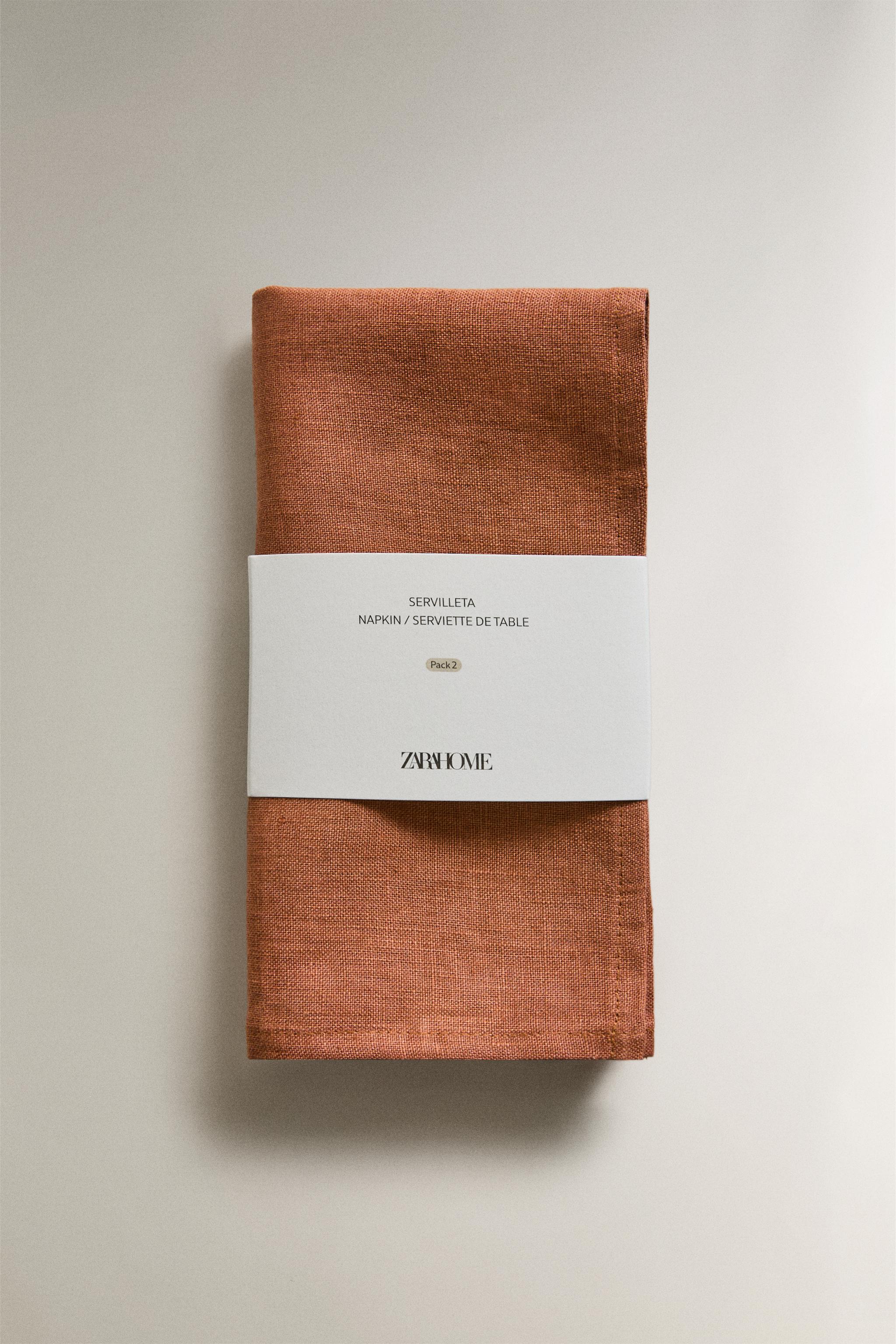 FADED LINEN NAPKIN PACK (PACK OF 2)