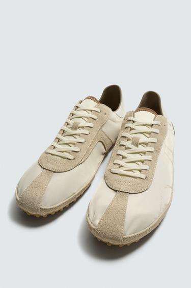 BASKET STYLE RÉTRO - Beige de Zara - Image 1