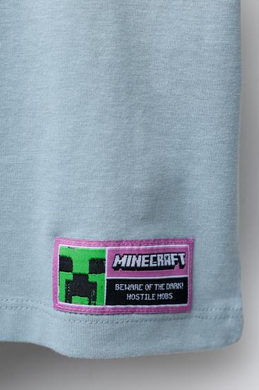 T-SHIRT IMPRIMÉ MINECRAFT © MOJANG AB. ™ - Bleu / Gris de Zara - Image 3