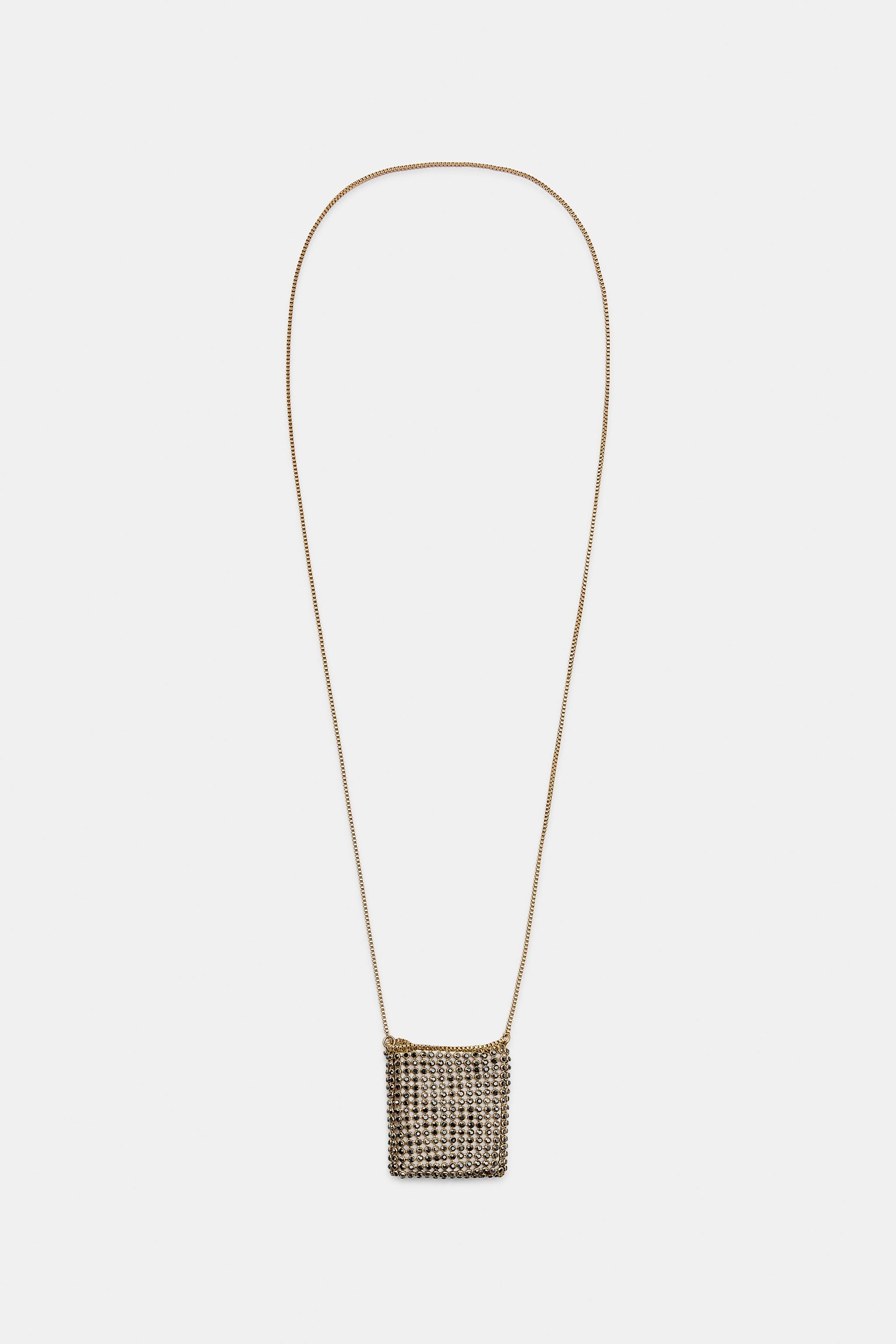 COLLIER SAC AVEC STRASS