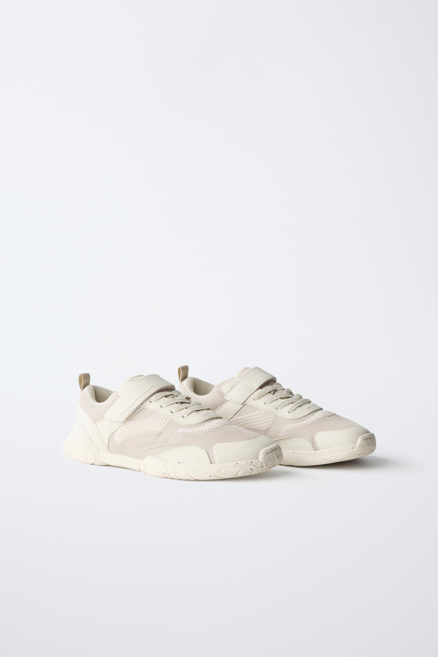 Детские кроссовки Zara Barefoot, цвет: Молочный белый — фото 2