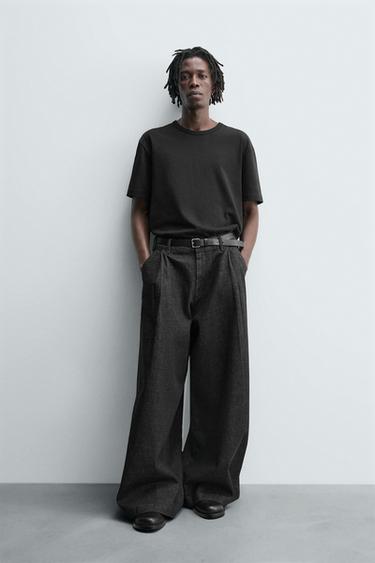JEANS FLARE FIT - Schwarz von Zara - Bild 0