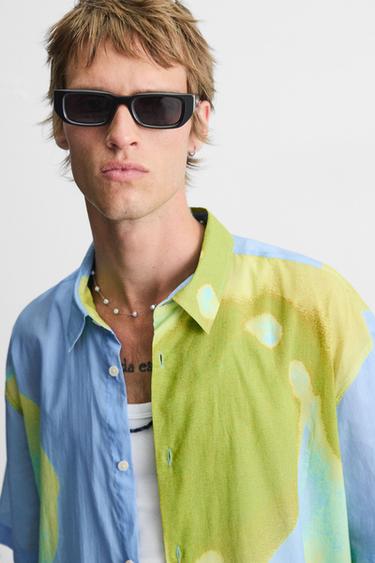 ABSTRACT PRINT SHIRT - Multicoloured by Zara - Image 5