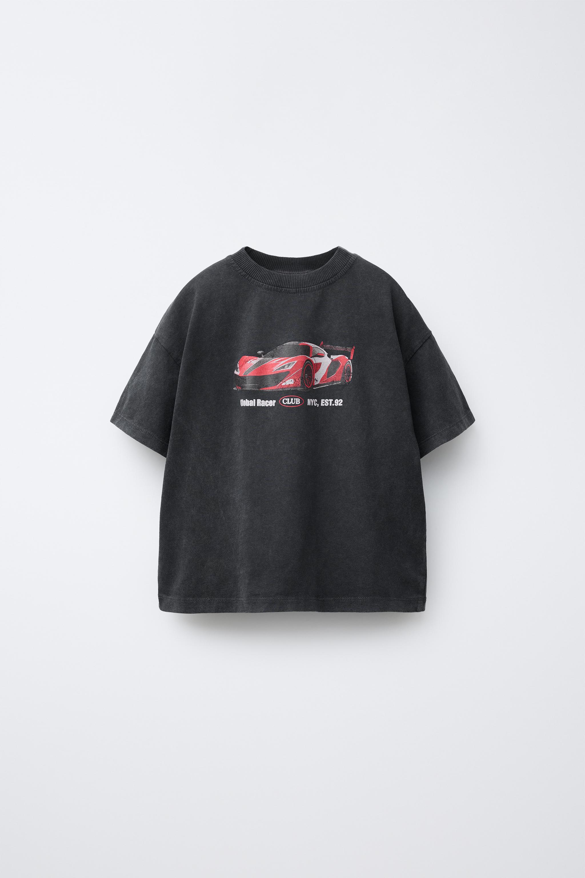 テクスチャジャカードTシャツ - オフホワイト | ZARA Japan / 日本