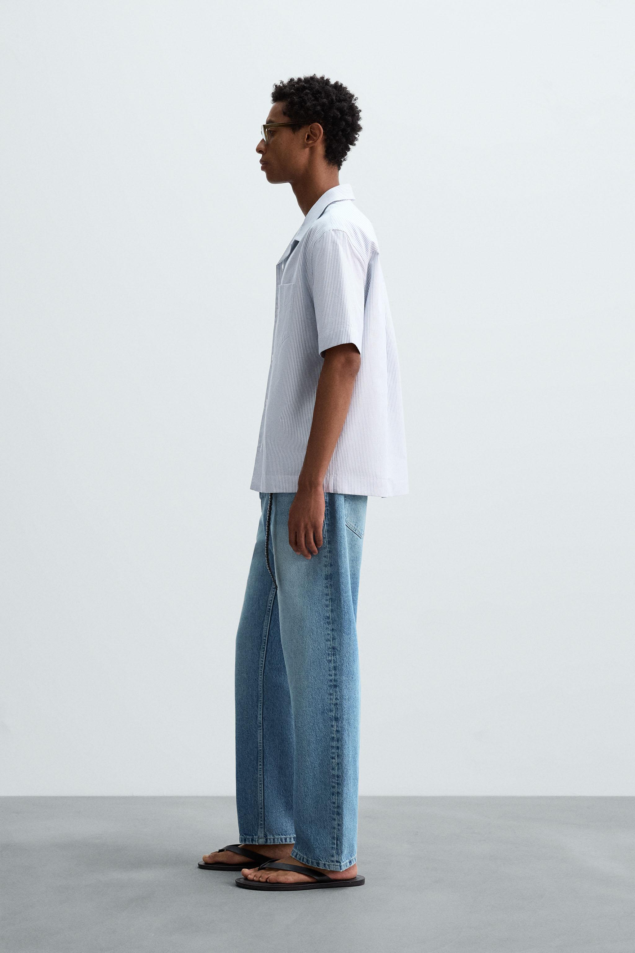 CHEMISE OXFORD RAYÉE