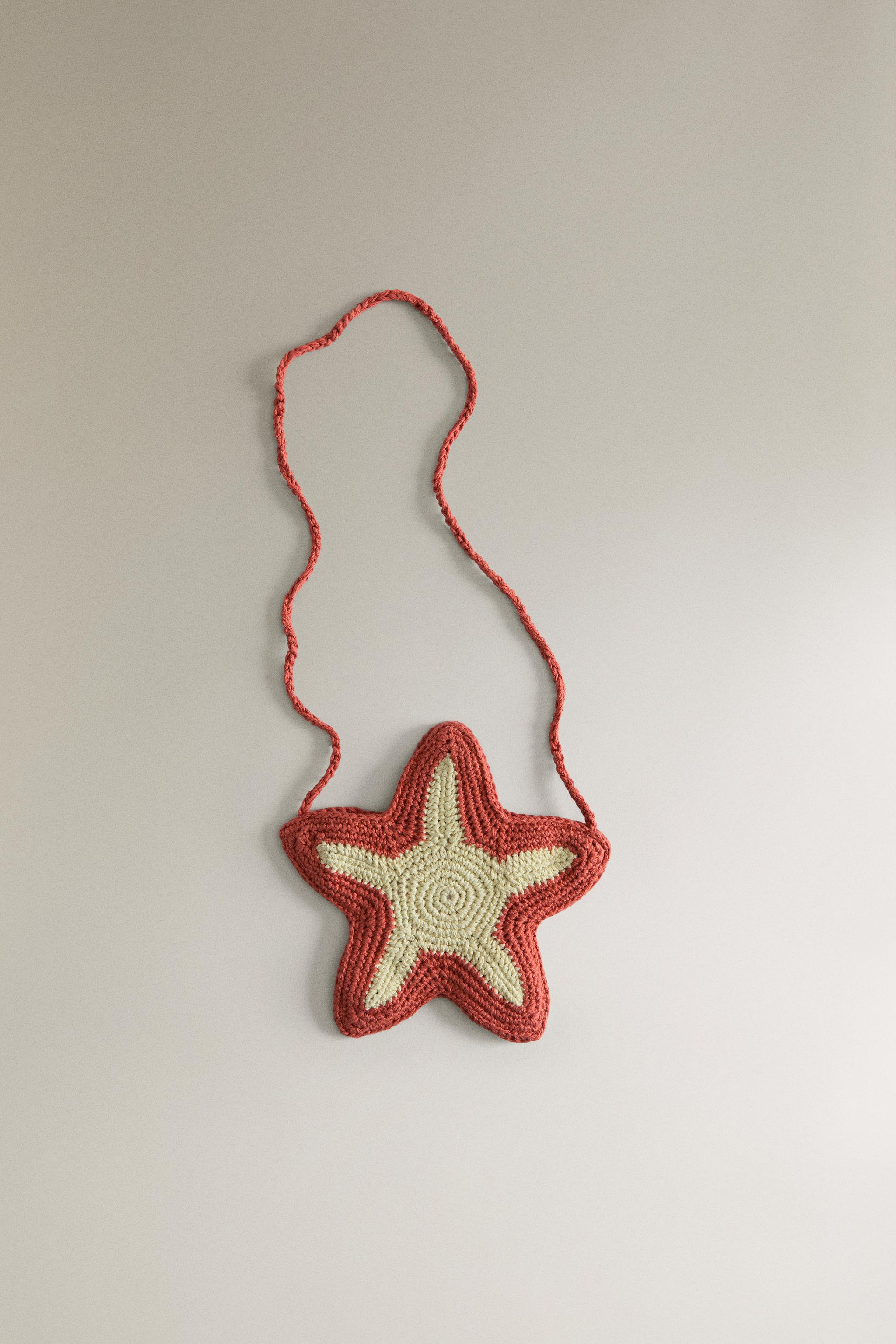 Детские сумки Zara KIDS' KNITTED STAR — фото 3