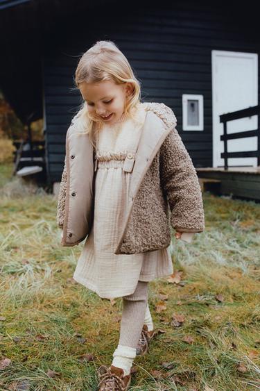 TIMELESZ - JERSEY BOUCLÉ LANA - Crudo de Zara