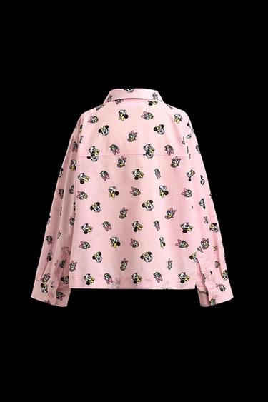 HEMD – DAISY + MINNIE – HARRY LAMBERT FOR ZARA X DISNEY - Pastellrosa von Zara