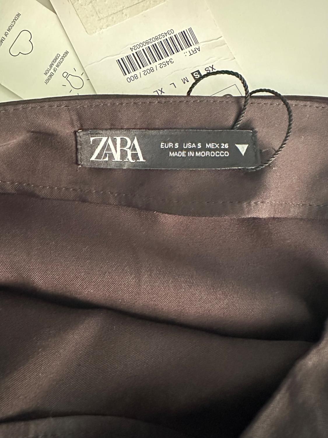 FALDA PANTALÓN MINI CON LAZADA - Image 3