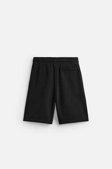 BERMUDA JOGGER RELAXED FIT - Noir de Zara - Image 1