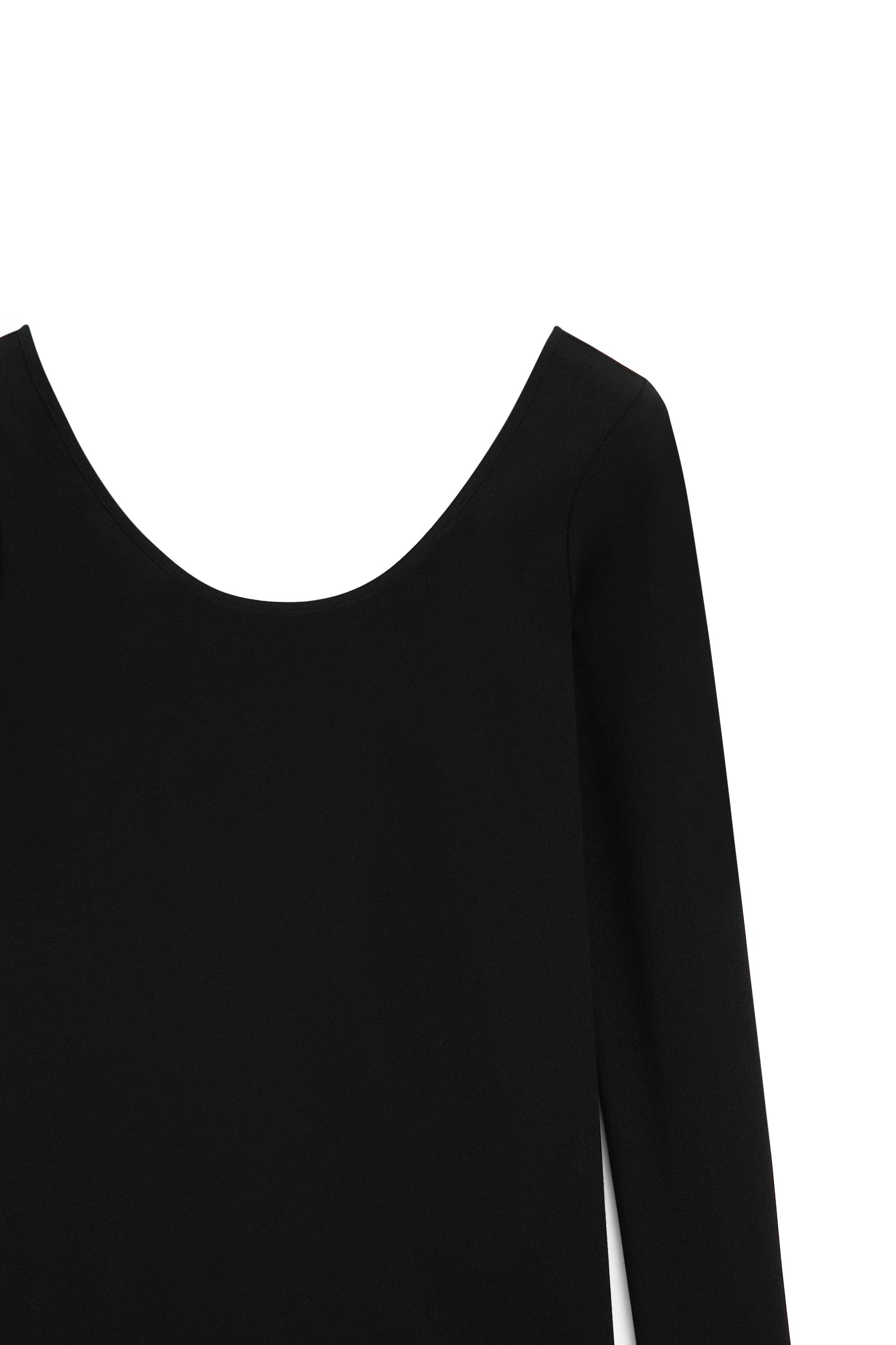 Long fitted wool blend top - LIMITED EDITION