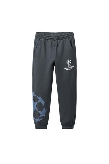 Zara UEFA CHAMPIONS LEAGUE ® JOGGERS - Dark anthracite