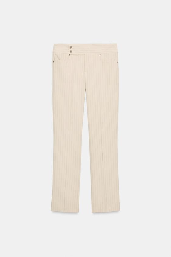 PINSTRIPE STRAIGHT LEG PANTS from Zara - $59.90