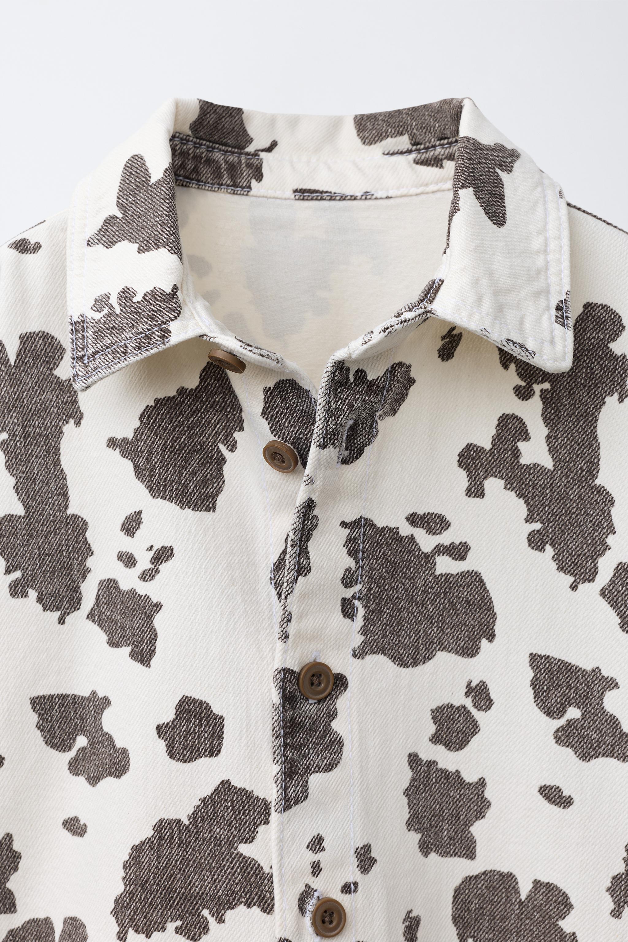 TOY STORY © DISNEY PIXAR COW PRINT TWILL OVERSHIRT