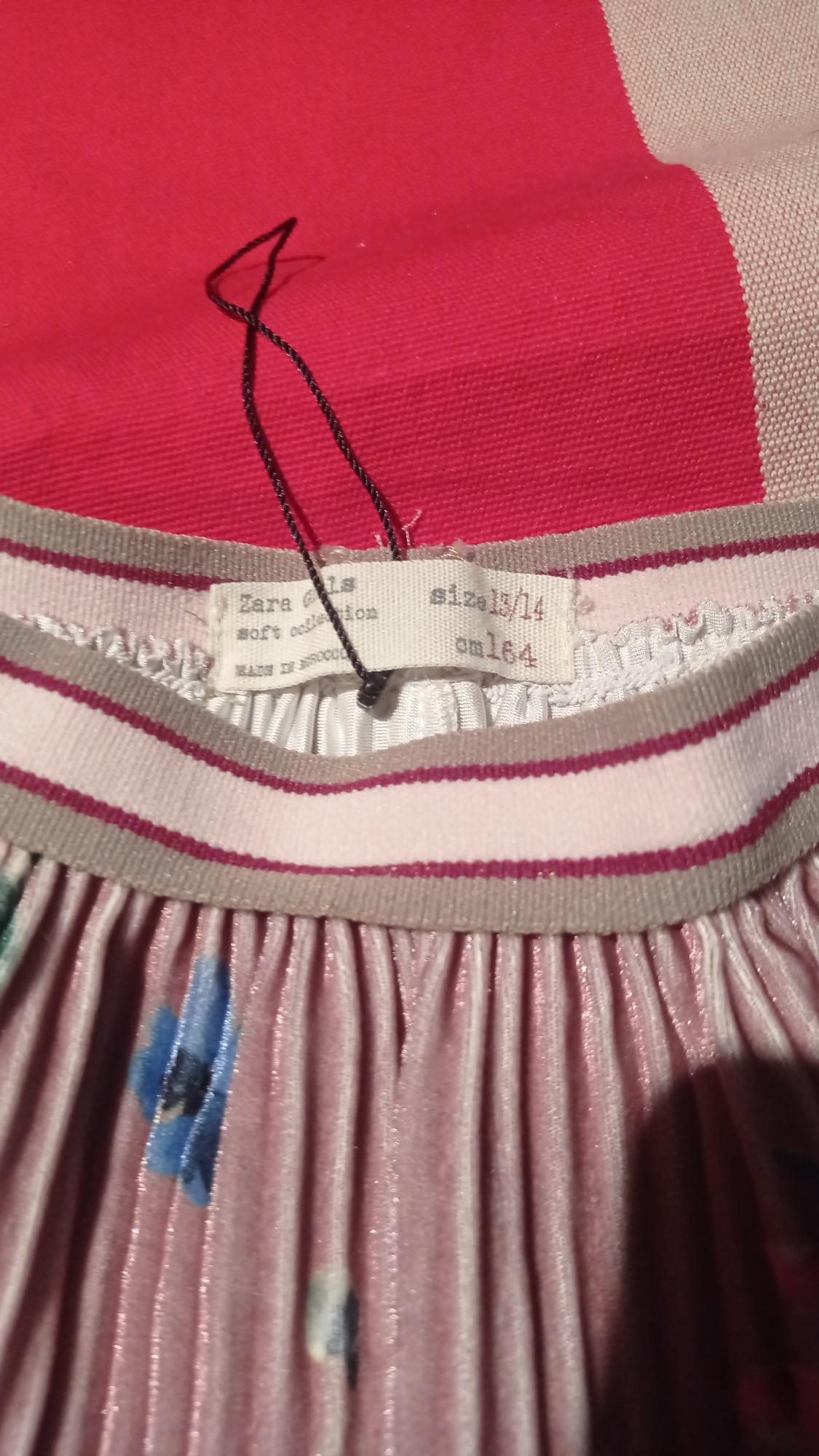 PRINTED PLEATED SKIRT - Image 3