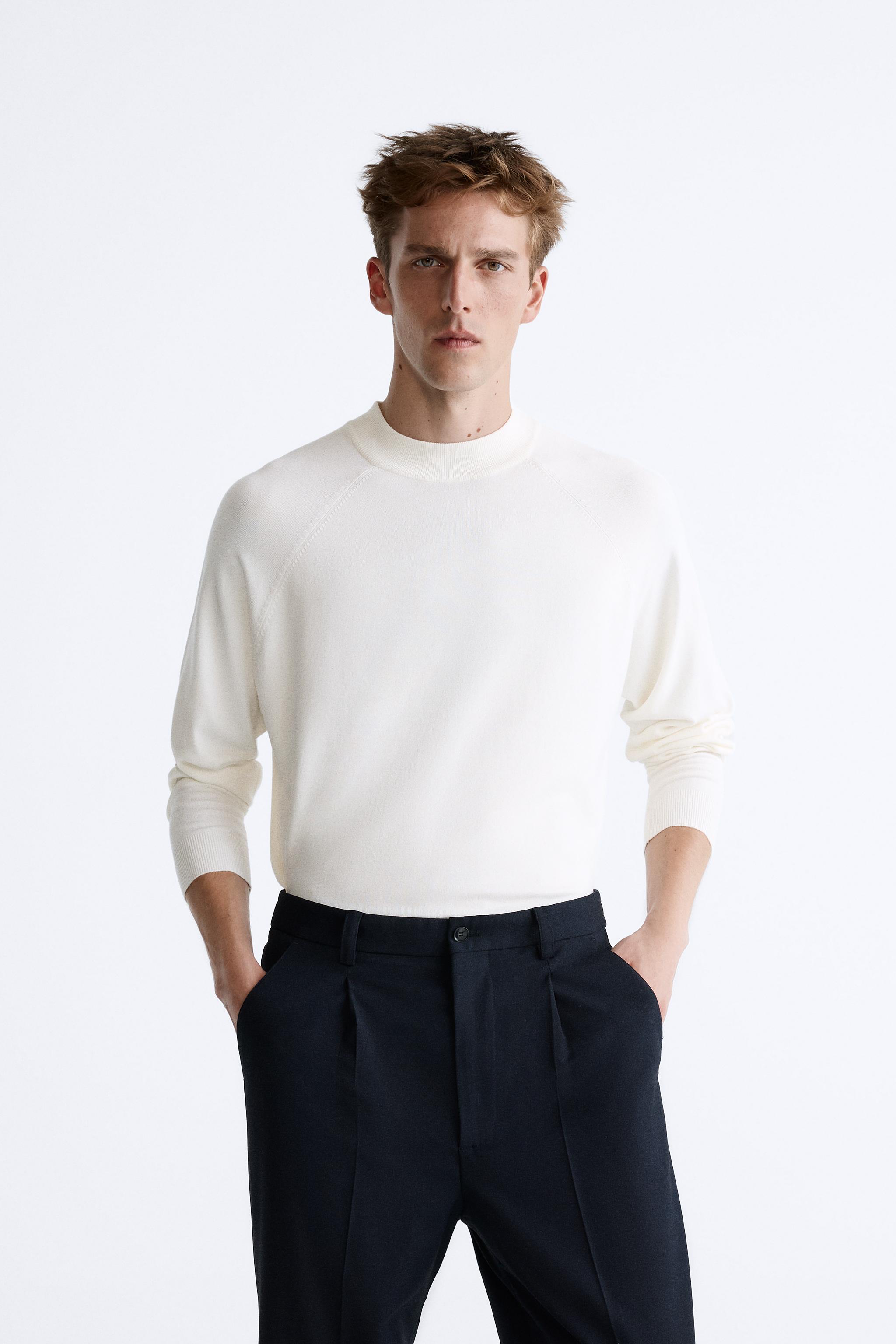 Zara 2025 white turtleneck