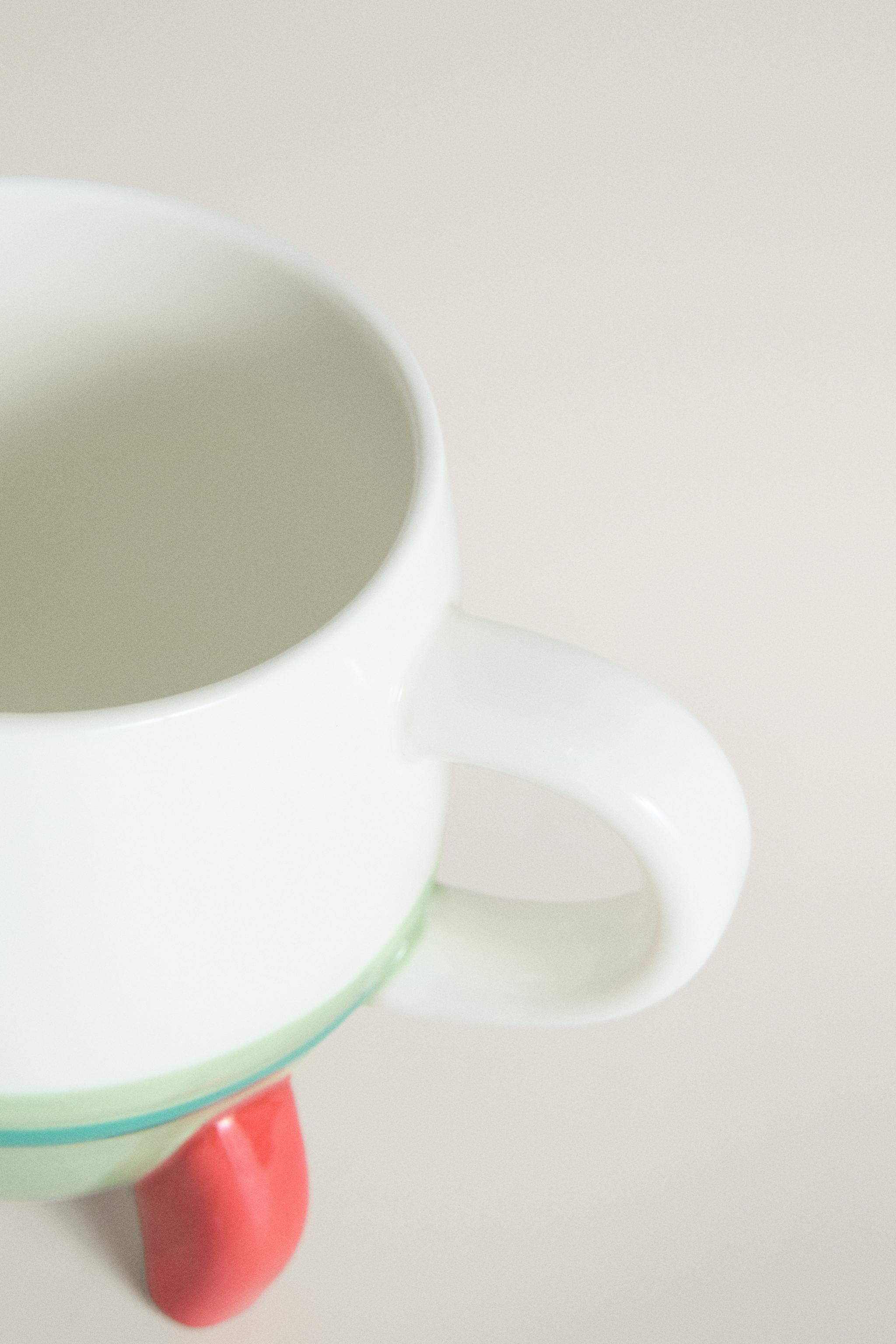 KIDS' SPACESHIP STONEWARE MUG