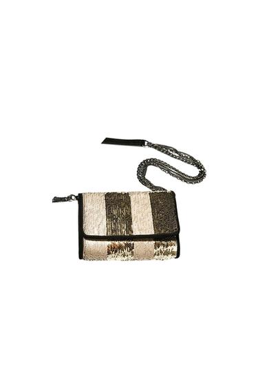 BOLSO BANDOLERA LENTEJUELAS REVERSIBLES