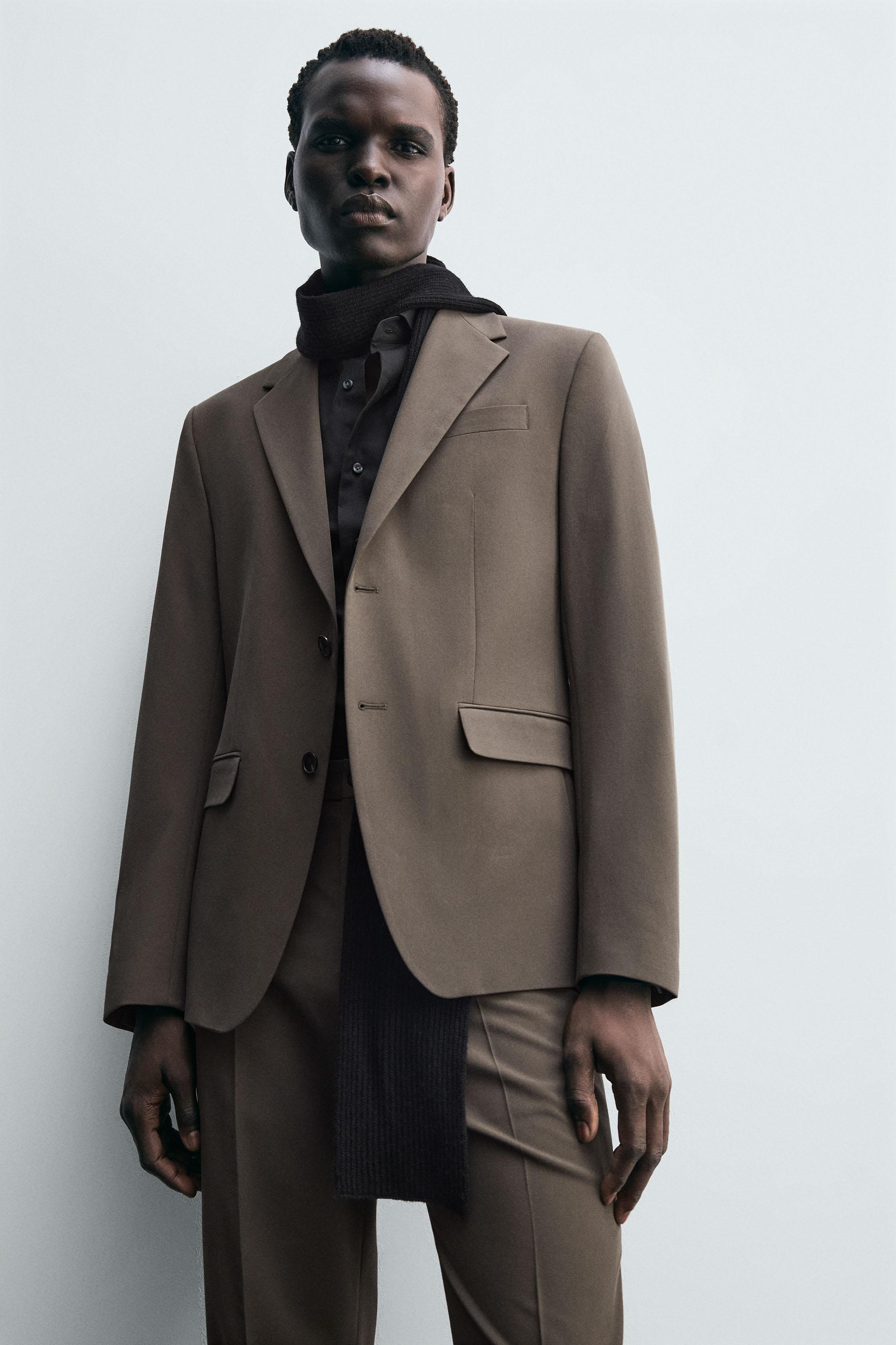 新作ZARA　RELAXED FIT スーツブレザー 新作ZARA RELAXED FIT スーツブレザー 新作ZARA RELAXED FIT スーツ