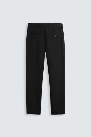 PANTALÓN ESTRUCTURA CONFORT - Negro de Zara