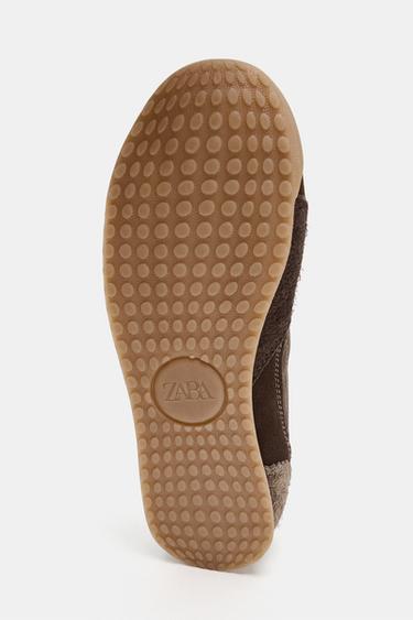 BASKET COMBINÉE - Marron de Zara - Image 5
