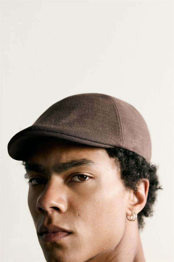 BÉRET STRUCTURÉ - Marron de Zara - Image 2