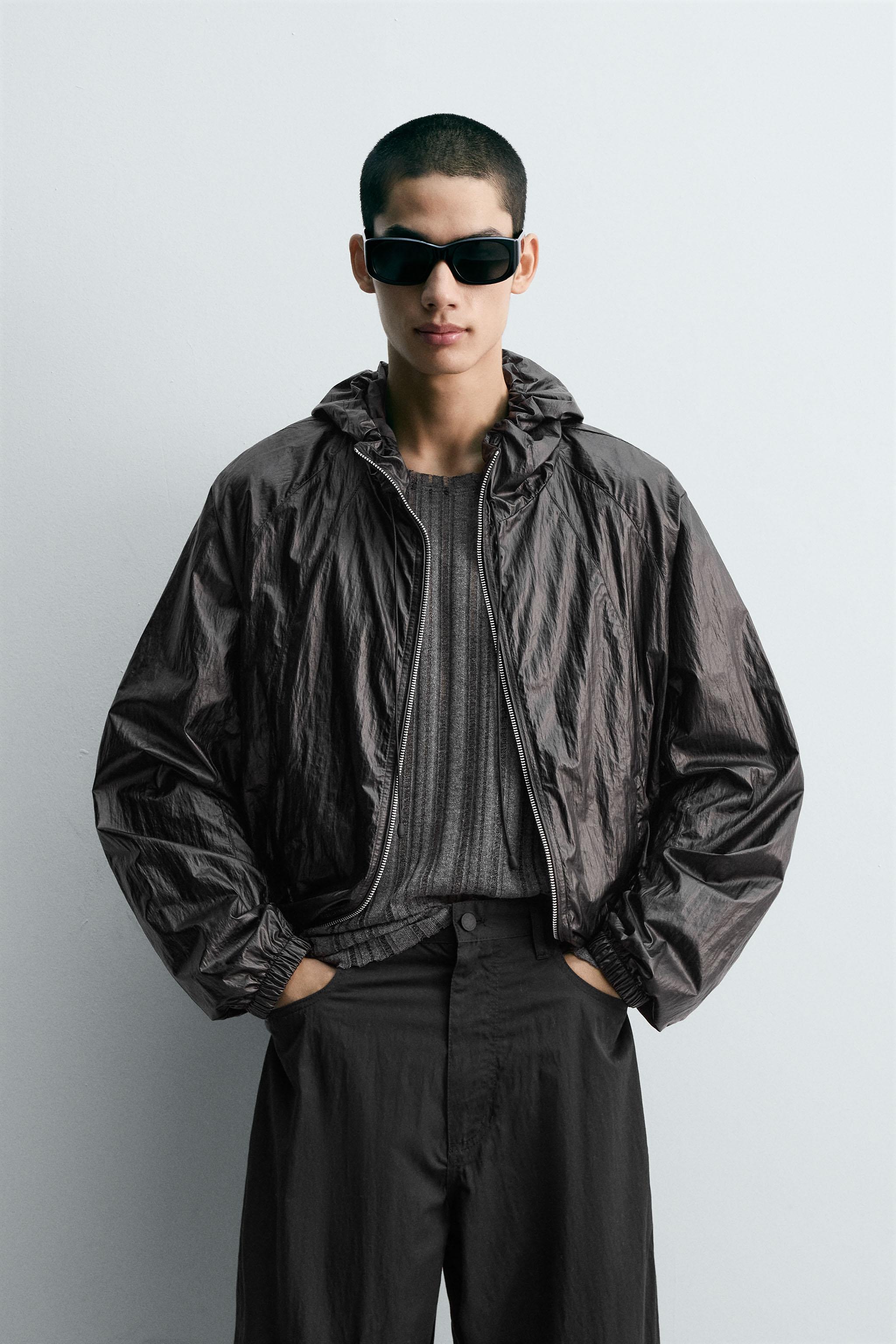 軽量テクニカルジャケット - ブラック | ZARA Japan / 日本