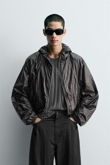 LIGHTWEIGHT TECHNICAL JACKET - Black by Zara