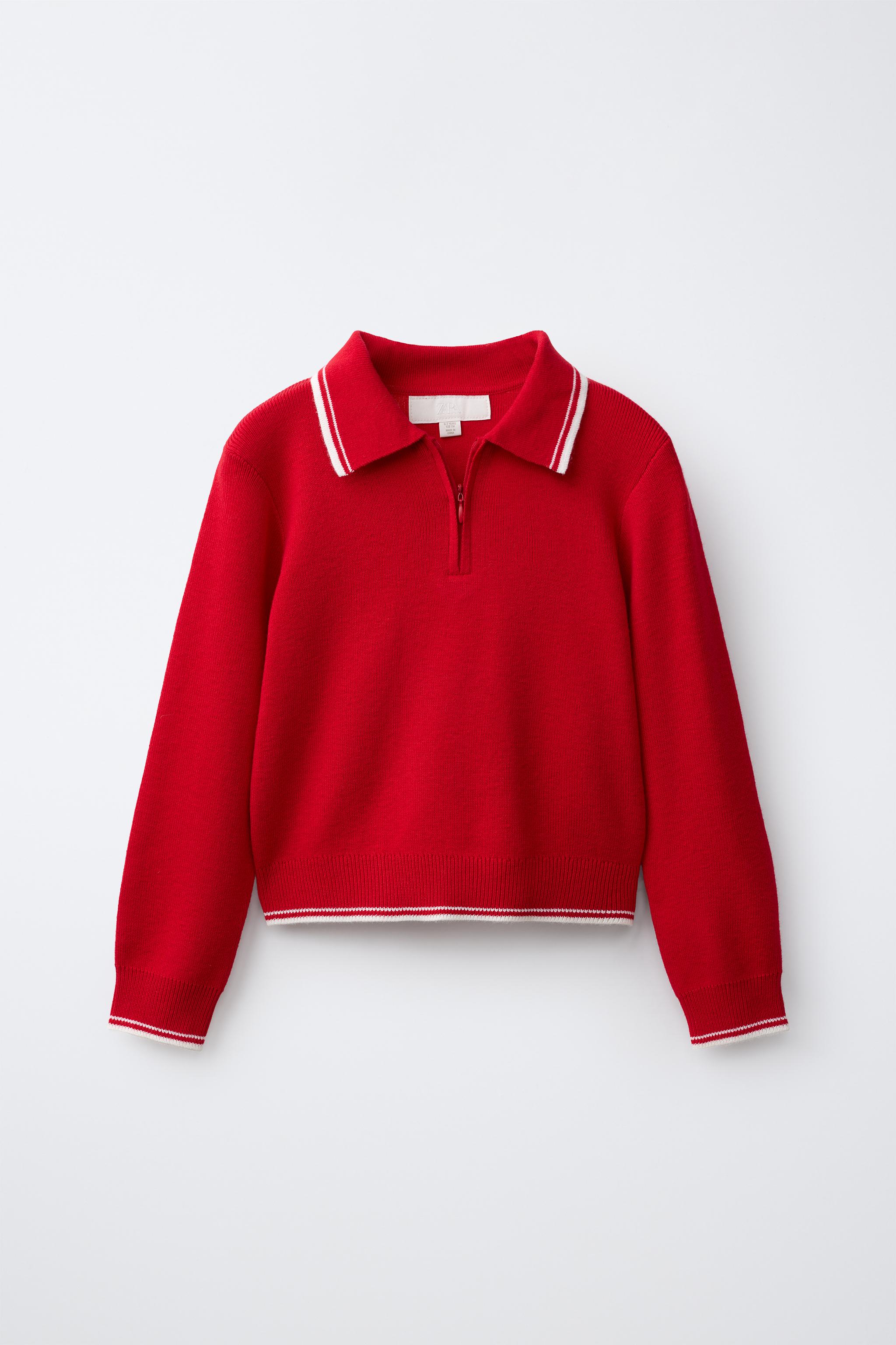 KNIT ZIP-UP JUMPER - Green | ZARA United States