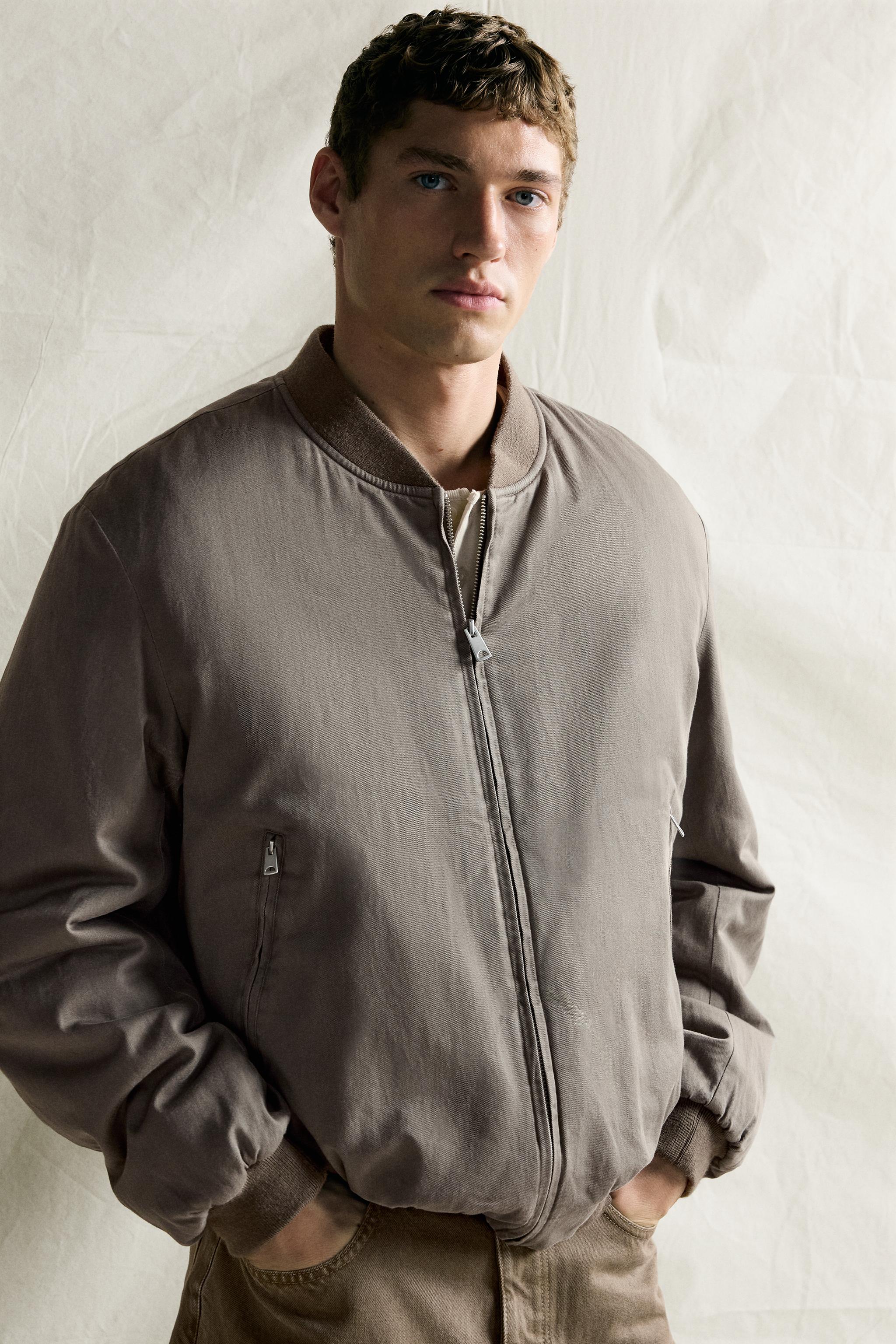 QUILTED BOMBER JACKET