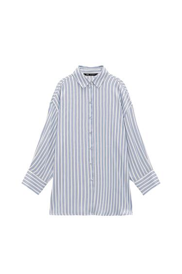 SATIN OVERSIZE SHIRT
