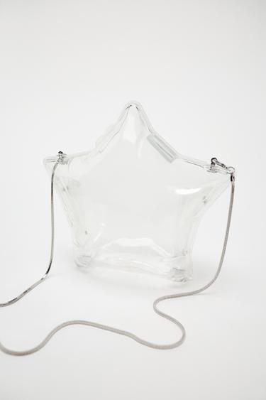SAC MINAUDIÈRE ÉTOILE - Transparent de Zara