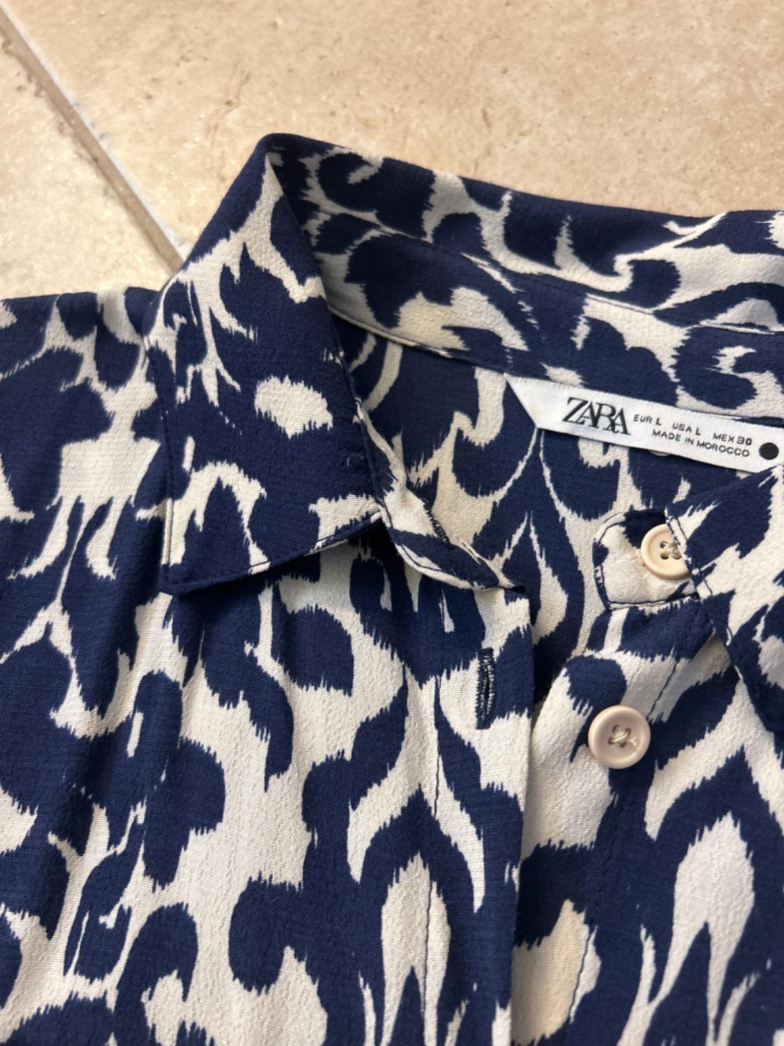 PRINTED MIDI DRESS - Image 3
