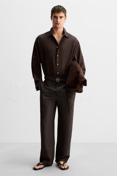 LIMITED EDITION LEATHER SANDALS - Black by Zara - Image 1